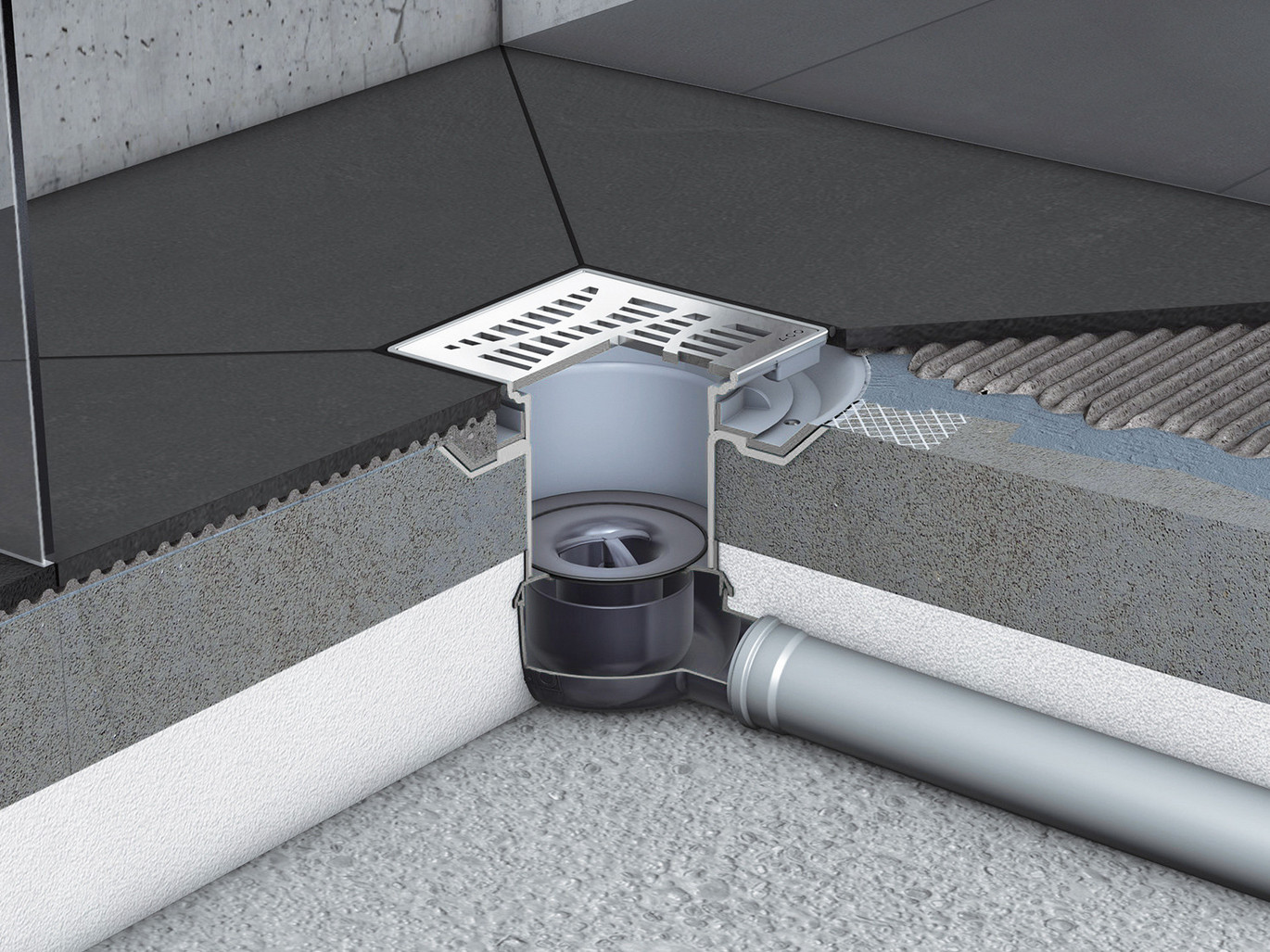 Detail instalace