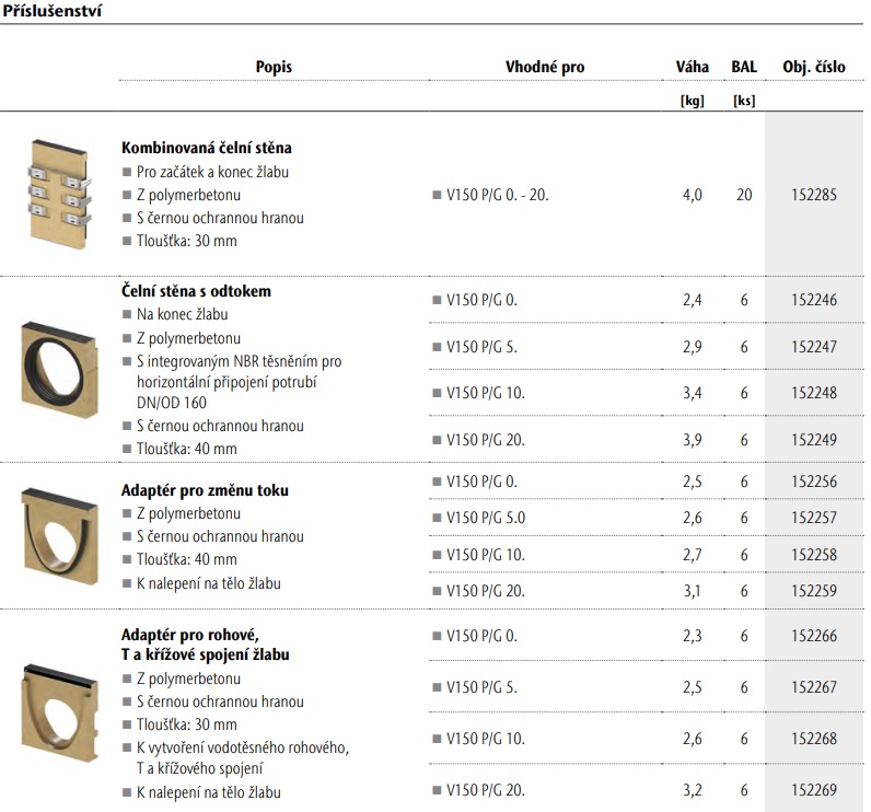 PowerDrain Seal in V 150 G