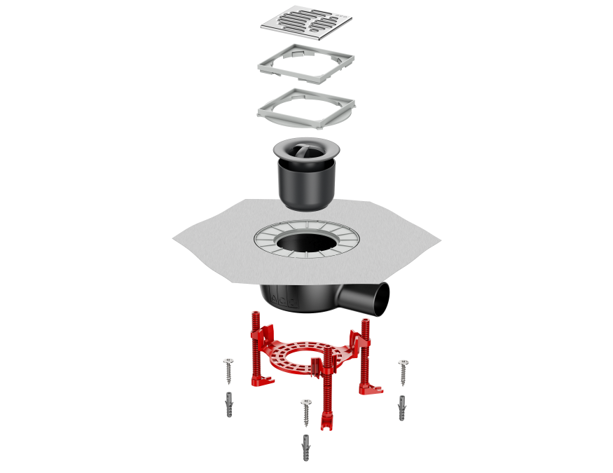 Easyflow+ sestava vpusti Easyflow+ sestava vpusti