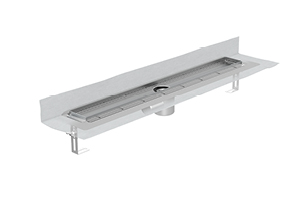 ACO ShowerDrain E+ Duschrinne DN50 mit Wandaufkantung