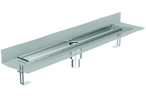 ShowerDrain E+ Duschrinne mit Senkrechtem Abfluss