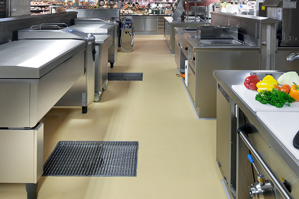 BD Commercial Kitchen - Floor Drainage 600x400