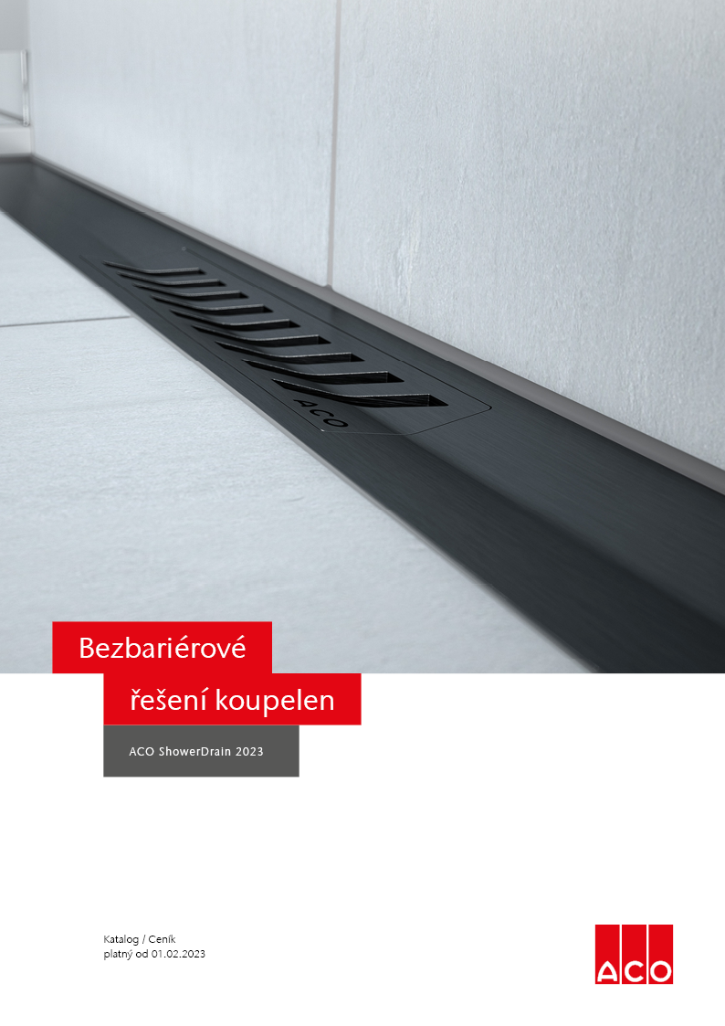 ACO ShowerDrain 2023 odvodnění koupelen